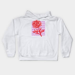 Cute Rose Kids Hoodie